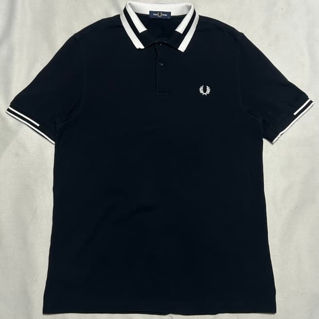 🫶🏻 프레디페리 Black 카라 반팔티 🫶🏻