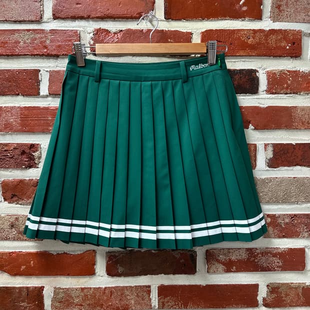 (64)말본 플리츠 스커트