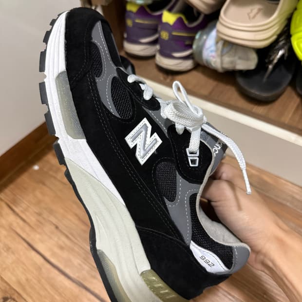 [265] 뉴발란스 992 OG 메이드 인 USA 블랙 그레이