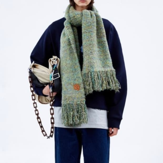 아더에러 머플러 목도리 그린