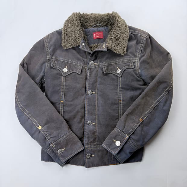 리바이스 type1 쉐르파 코듀로이 자켓