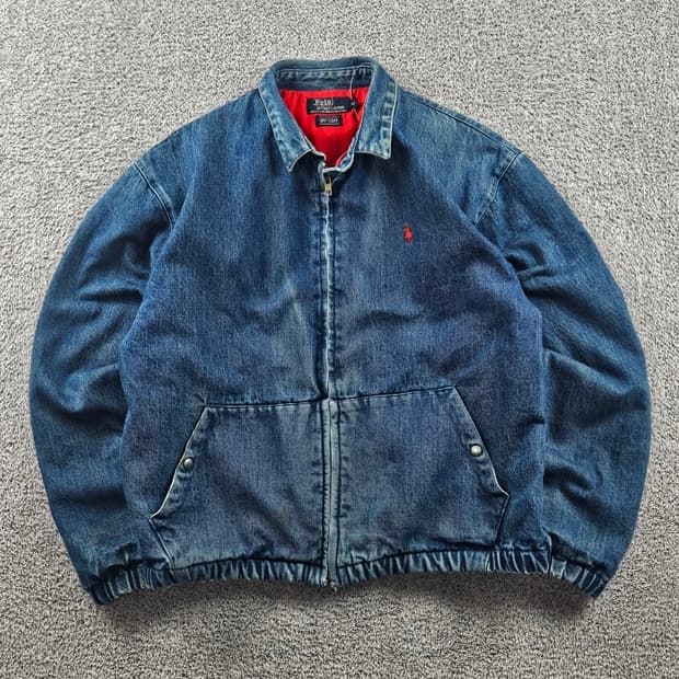 80's USA 폴로랄프로렌 데님 스윙탑 자켓 ( L ) / 10707