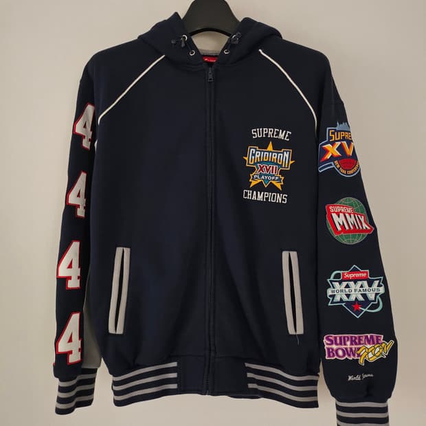 슈프림 supreme 25ss 플레이오프 후드집업
