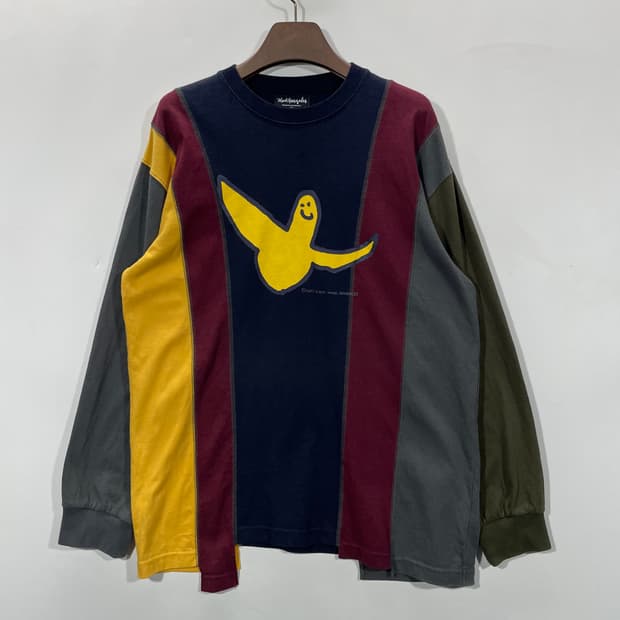 마크곤잘레스 바나나 컬러블록 긴팔 티셔츠