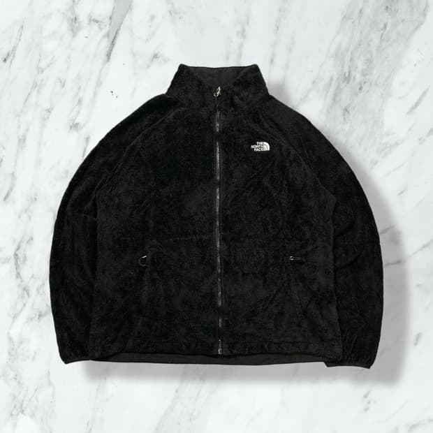 노스페이스 블랙 폴라 플리스 