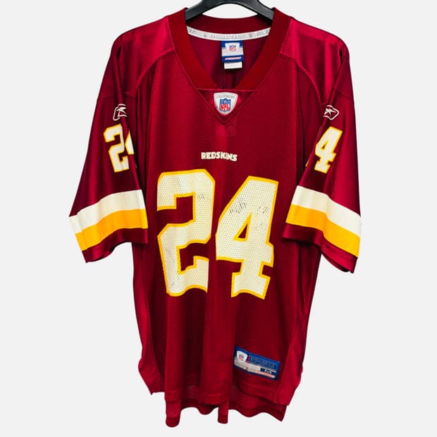 NFL X 리복 워싱턴 레드스킨스 유니폼 풋볼 져지 M