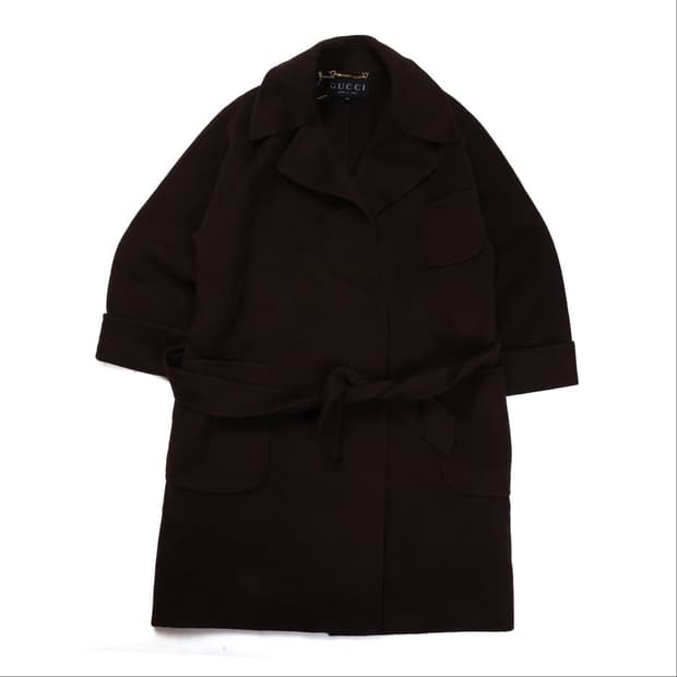 구찌 Gucci Wool Belted Coat