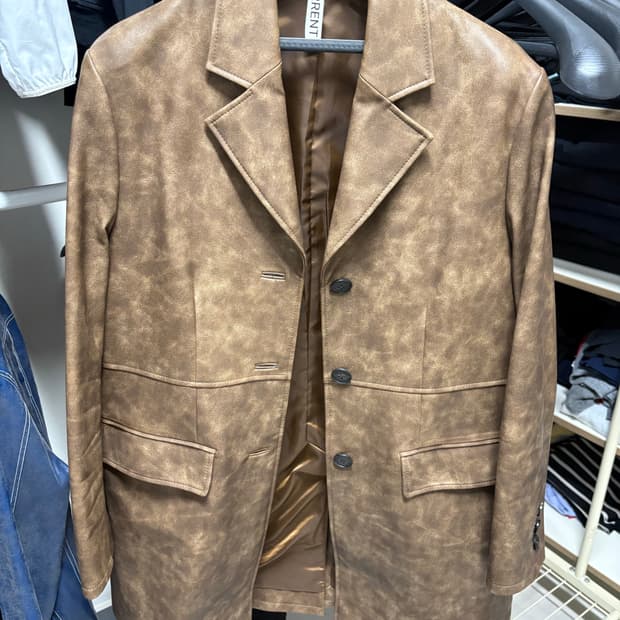 커렌트 가죽자켓