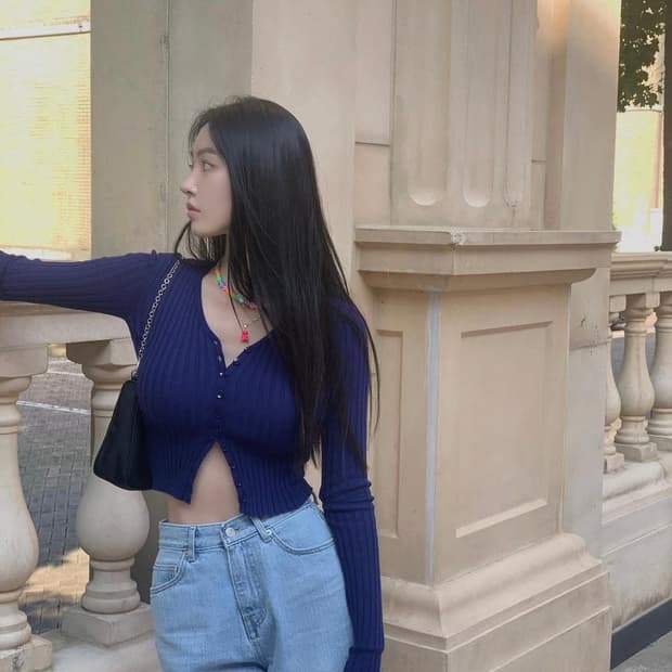 (새상품급) 페일제이드 맥가디건 네이비