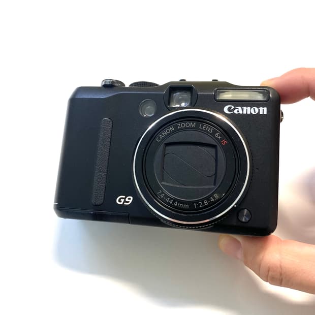 캐논 파워샷 G9 디지털 카메라