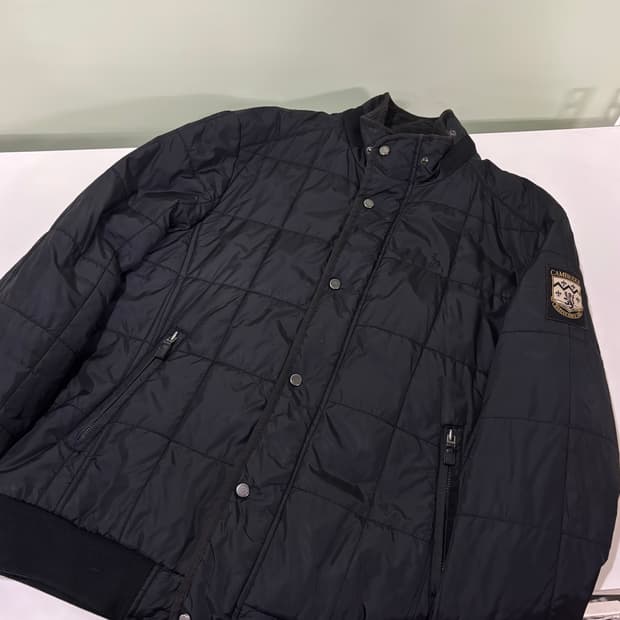 95-100 헤지스 블랙 퀼팅자켓