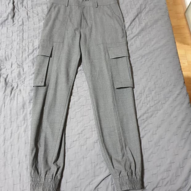 준지 카고 조거 팬츠