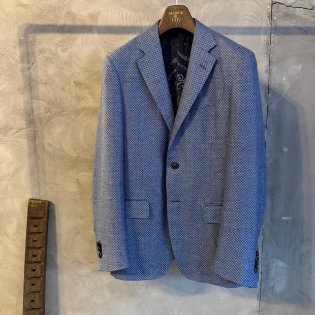 ETRO 에트로 사르토리아 워모 실크 테일러드 자켓 100