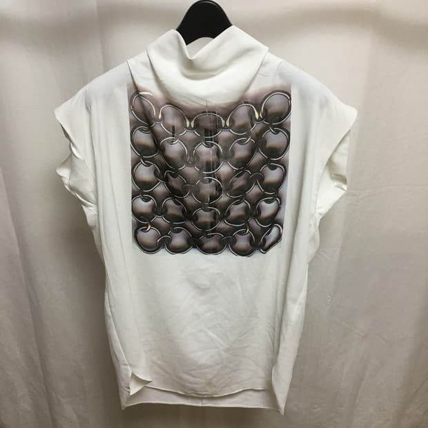 vintage ring print top