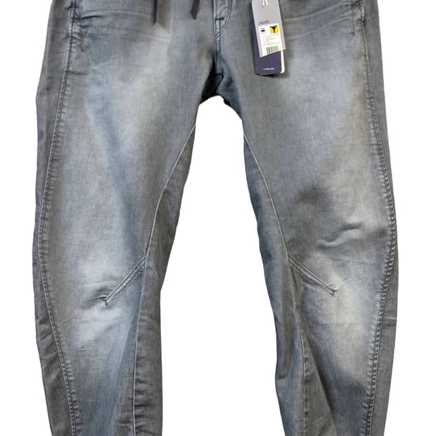 G-Star RAW 그레이 드로우스트링 청바지(W26/L32)