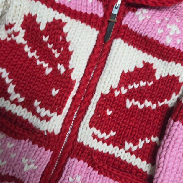 X-GIRL 토끼 패턴 코위찬