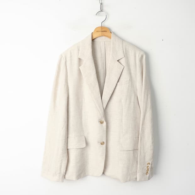 66/RRACE 린넨100 자켓