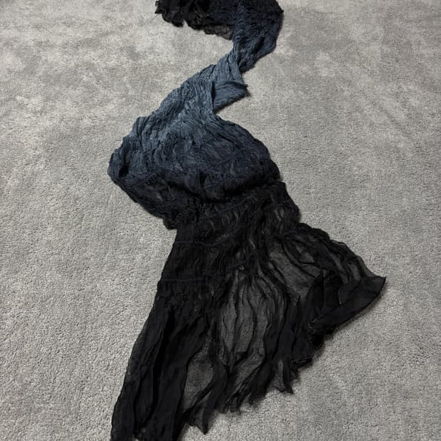 Vintage vkei punk mood scarf