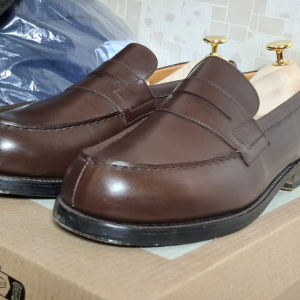 JMWeston 제이엠웨스통 180 로퍼 7D 초콜릿 브라운