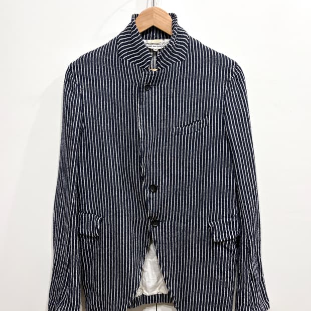 꼼데가르송 축융 울 블레이저 자켓