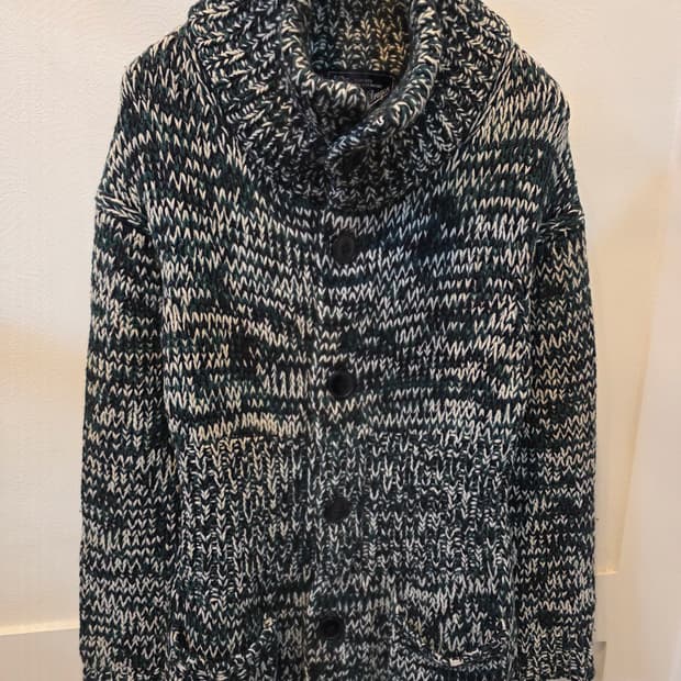 주카 스펙보 드래곤  꽈배기 니트 가디건