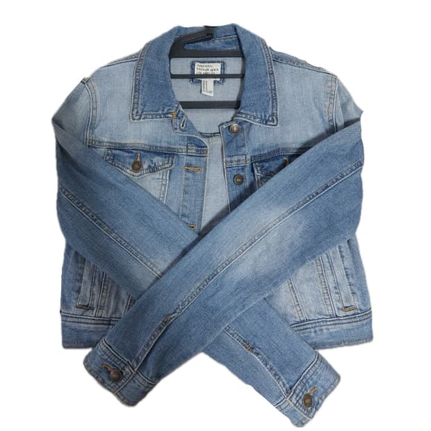 포에버 21 빈티지 청자켓
