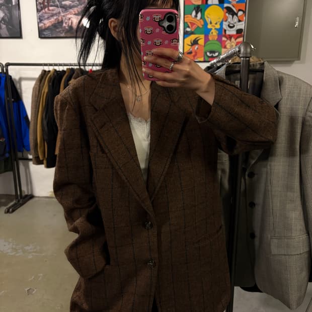빈티지 블레이저 자켓