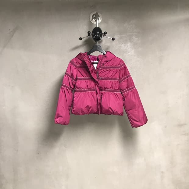 몽클레어 패딩 버건디 10(W)