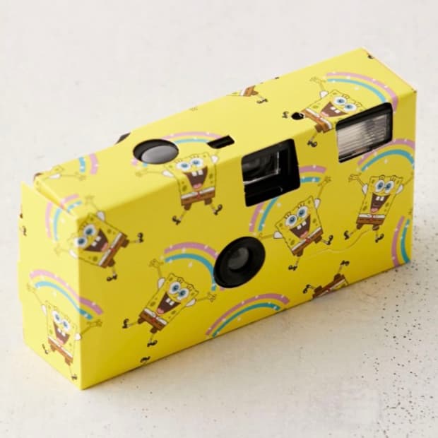 (새상품) 스펀지밥 일회용 필름카메라
