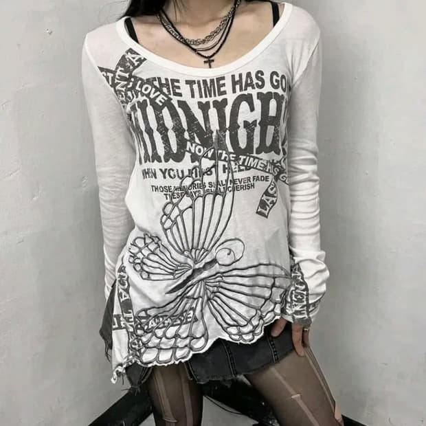 글리츠 펑크 롱슬리브