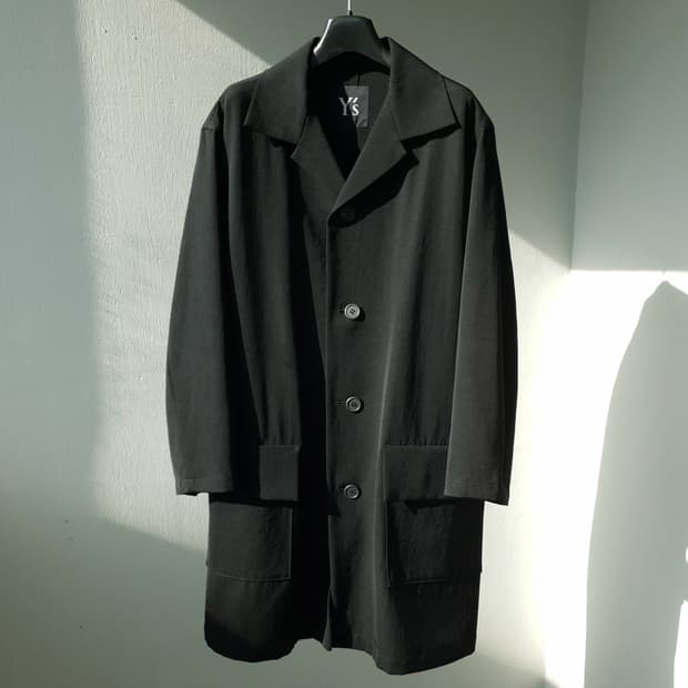 Y's Breasted Coat by Yohji Yamamoto