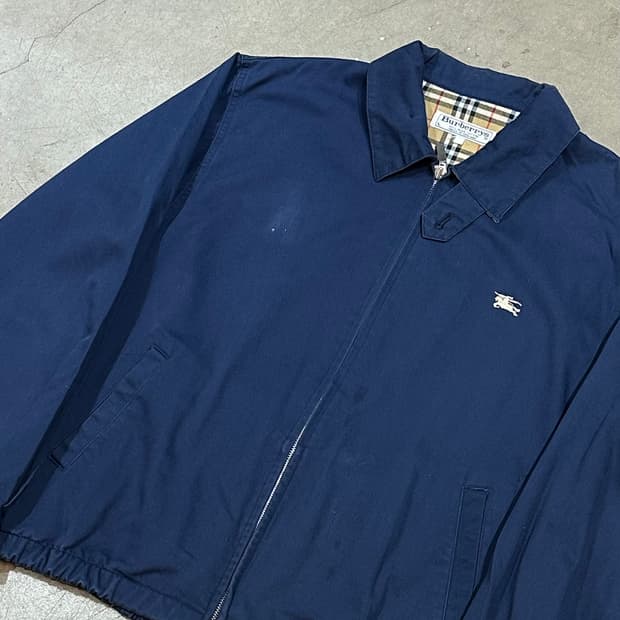 L 버버리 네이비 블루종