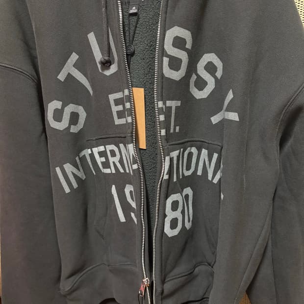 스투시 후드집업