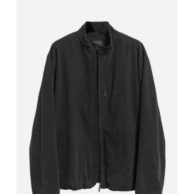 고낙 브러쉬드 고스트자켓 블랙