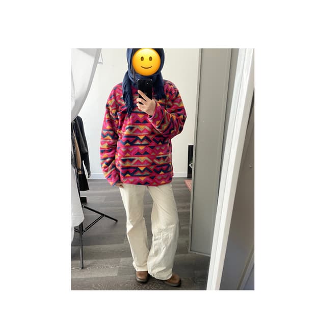 SIGNPOST fleece pullover