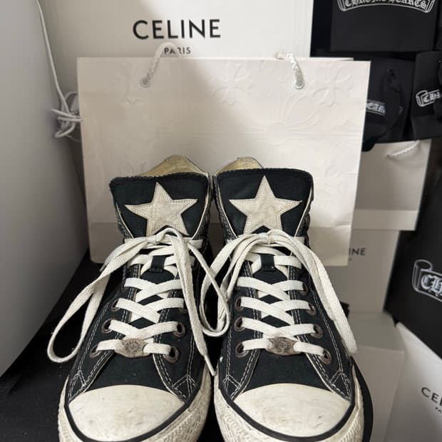 [275] 크롬하츠 컨버스 스타 레더패치