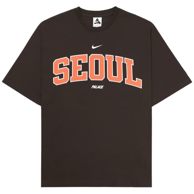 팔라스 x 나이키 샵 티셔츠 홍대 브라운 L