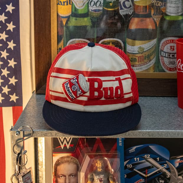 USA UNION MADE Budweiser Promo 매쉬 트러커캡
