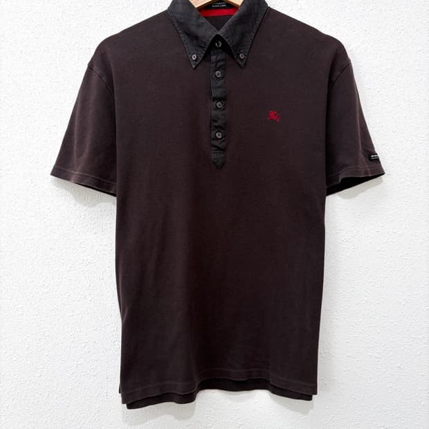 Burberry 블랙 라벨 포플린 카라티