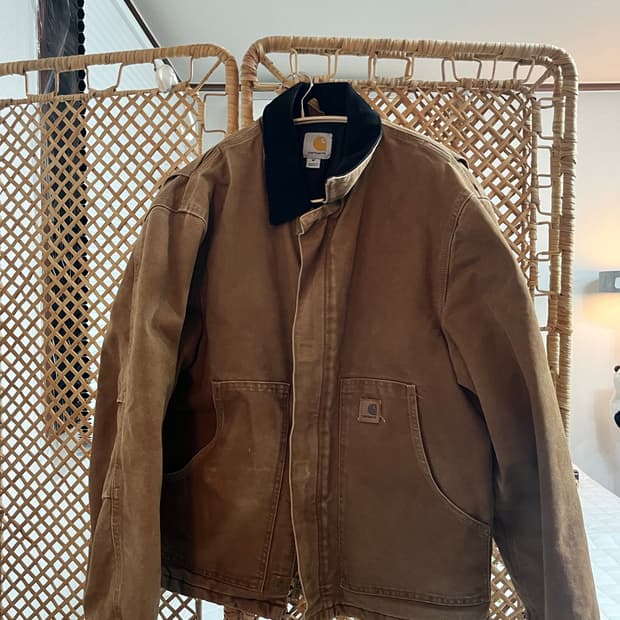 칼하트 디트로이트 자켓 J22 브라운