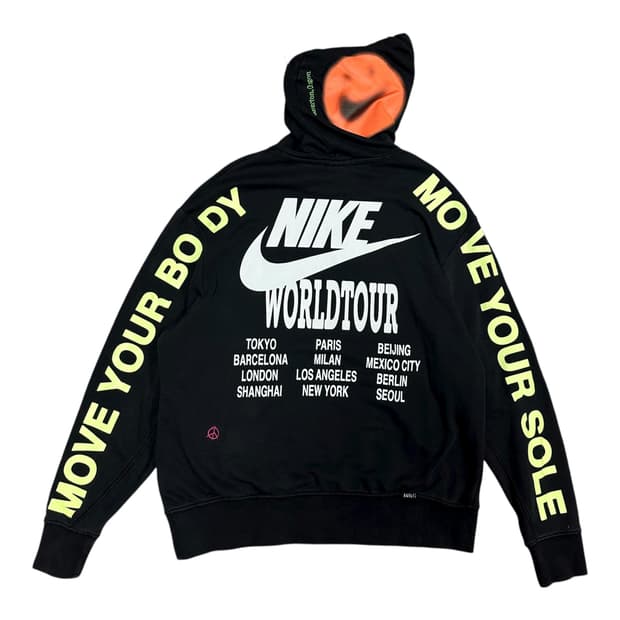 ✨ (바배) 나이키 월드 투어 빅로고 후드티 