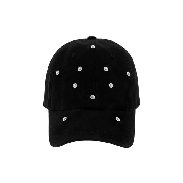 컴퓨터포맷 STAR STUD CAP 스타 스터드 블랙 볼캡 모자