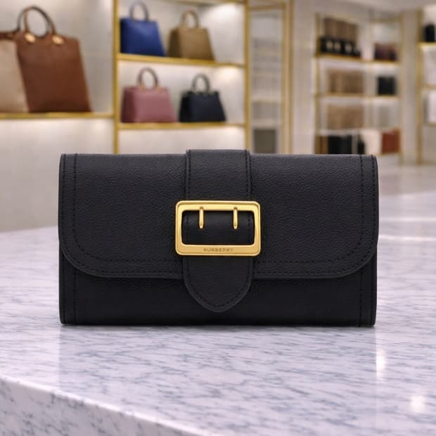 [A급] 버버리 버클 플랩 장지갑 판매합니다!!!