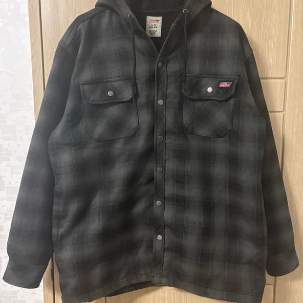 디키즈 후드 체크