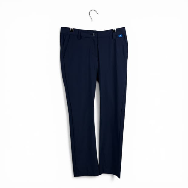 (S) 아디다스 우먼스 스판 골프 팬츠 네이비