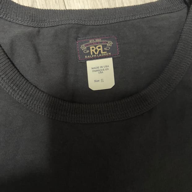 rrl 가먼트다이 투팩 티셔츠 팝니다