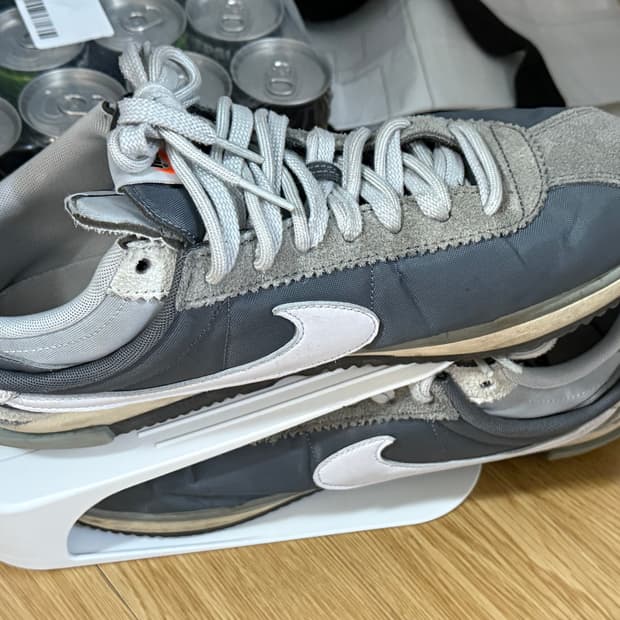 나이키사카이 줌코르테즈 그레이285