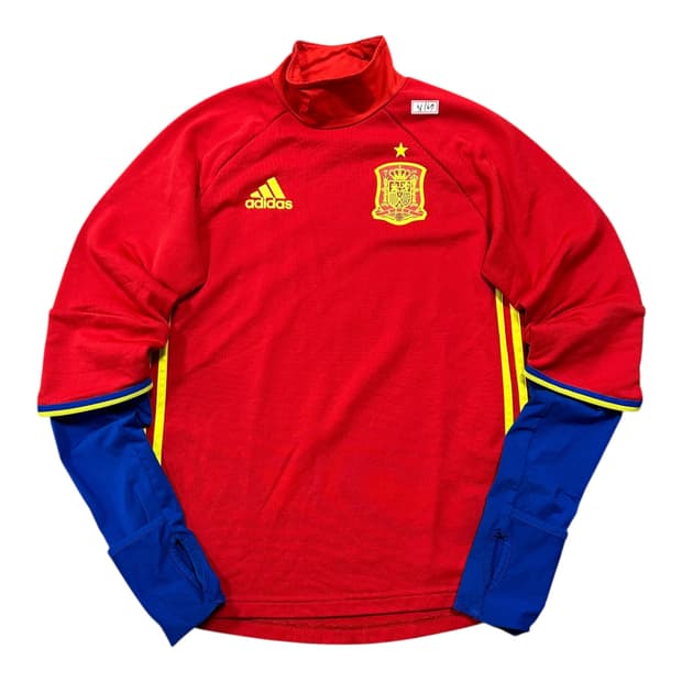 ✨ (바배) 아디다스 스페인 국대 축구 트레이닝 드릴탑 롱슬리브 