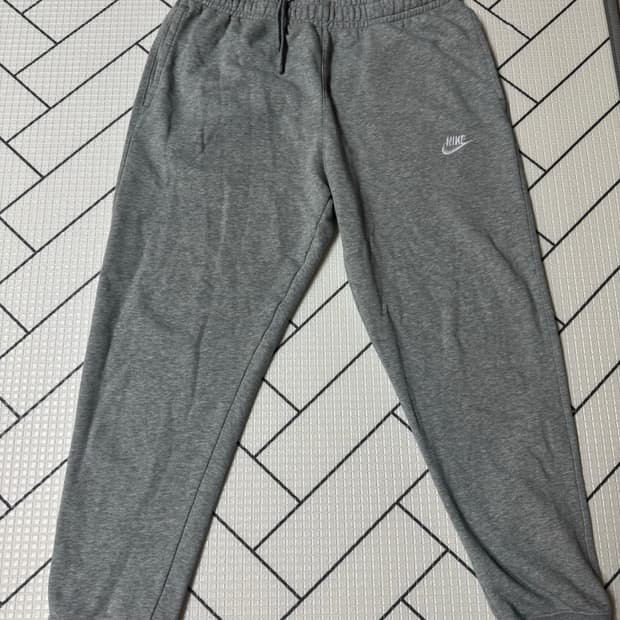 나이키 회색 트레이닝 바지 XXL