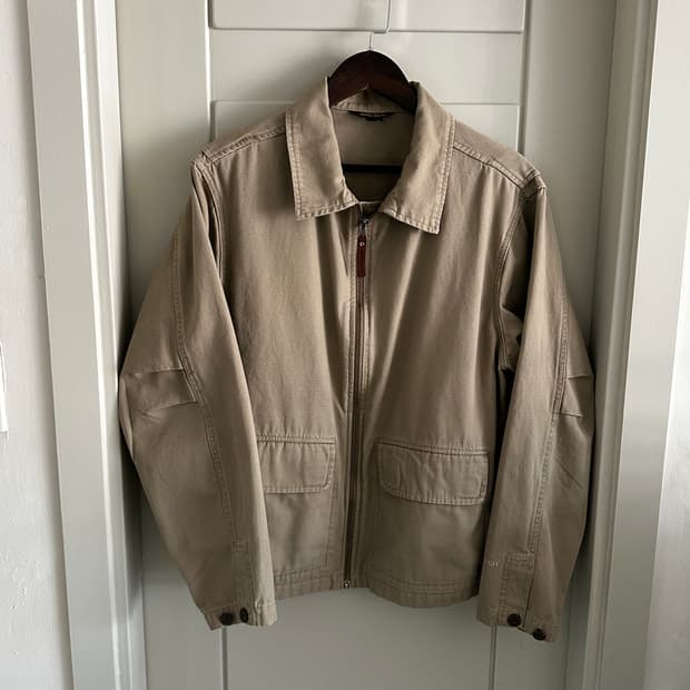 Woolrich Canvas Zip Jacket